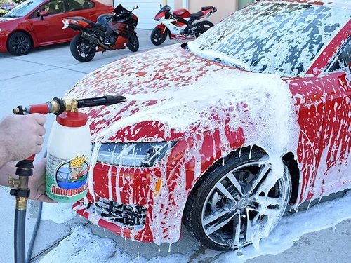 Foam wash